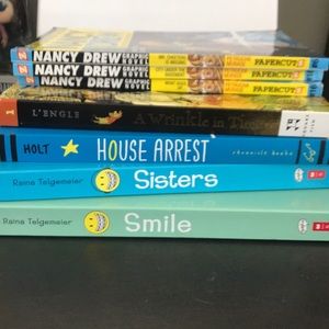 7 NEW Teen books Barns and Noble